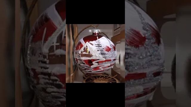 Новогодние игрушки на ёлку!-Игрушки с ручной росписью! смотреть онлайн