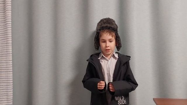 Детство. Артем читает стихотворение И.Сурикова смотреть онлайн