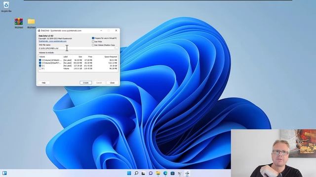 Windows: Create system image with Disk2VHD - convert computer to virtual machine смотреть онлайн