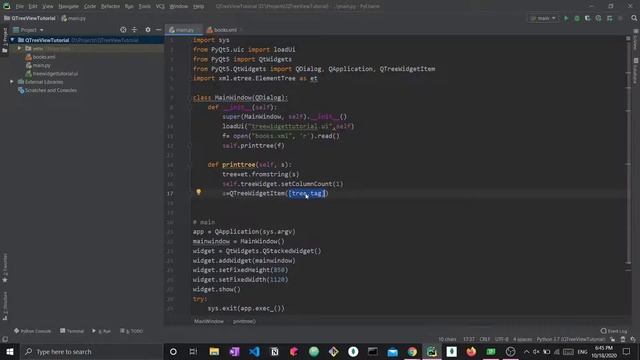 PyQt5 QTreeWidget tutorial: Load data, organize tree, access elements and parents [Tree Widget] смотреть онлайн
