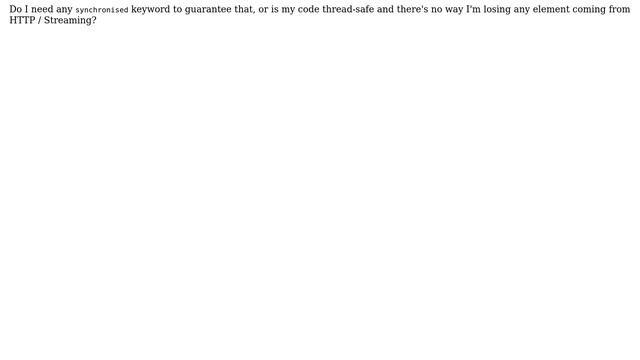 Code Review: Multi-threaded code to handle messages from a provider смотреть онлайн