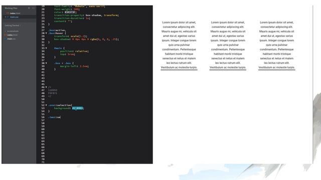 Override the default text selection color - CSS&HTML смотреть онлайн