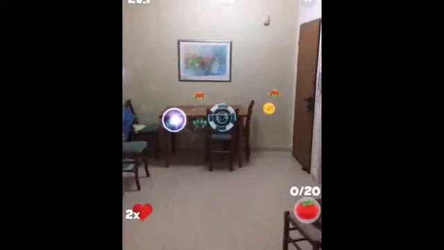 Alien Invaders AR Gameplay - Space Invaders in augmented reality смотреть онлайн