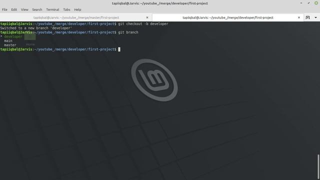 How to merge branch and create new branch in git ? смотреть онлайн