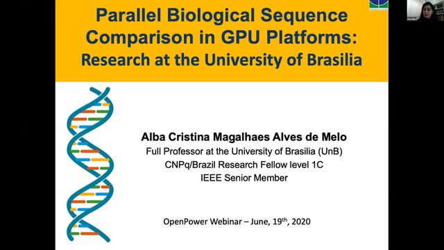 OpenPOWER Academia and Research Webinar from University of Brasilia смотреть онлайн