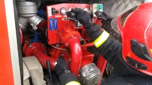 Подача пены от АЦ5.0-50/4