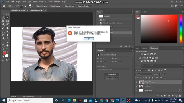 How to fix error " Photoshop could not Complete your Request because of a Program error. смотреть онлайн