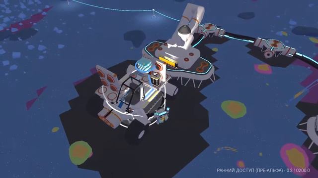Игра PC Astroneer. Строим большой Планетоход. 2x смотреть онлайн