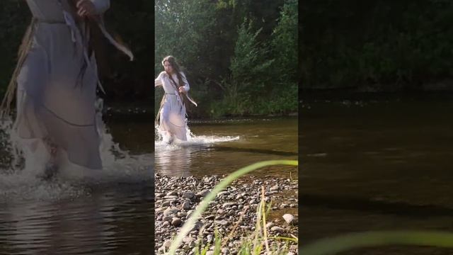 Русалка #makeup #макияж #русалка #русалки #славянскаякультура #славянскаямифология #нечисть #природ