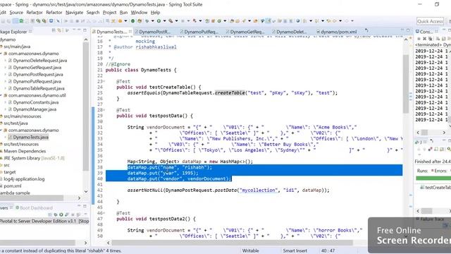 AWS DynamoDB | How to Perform operation on DynamoDB through Java Code - Part2 смотреть онлайн