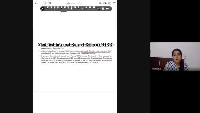 Terminal Value, MIRR, NPV vs IRR Unit 2 3rd Sep смотреть онлайн