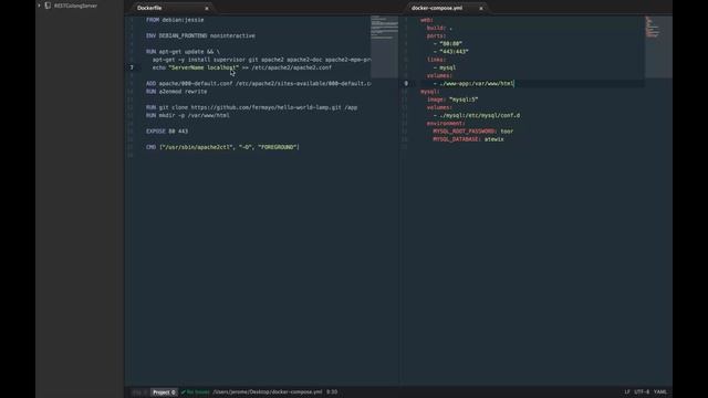 Docker - Environnement LAMP смотреть онлайн