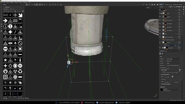 ЛОГОТИП В PHOTOSHOP И SUBSTANCE PAINTER смотреть онлайн