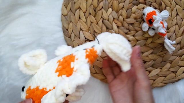 Обзор Карп Кои (Японский карп) #amigurumi #handmade #toys смотреть онлайн