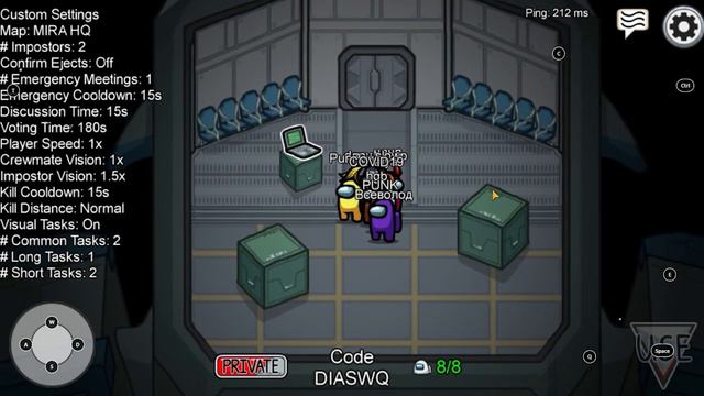 Among Us mobile movement (among us meme) смотреть онлайн