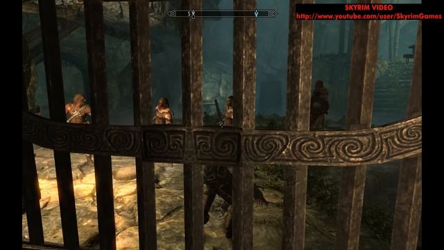 Skyrim - Farkas transforms into Werewolf смотреть онлайн