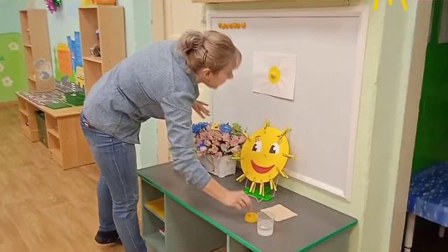 Открытое занятие в группе раннего возраста по нетрадиционной техники рисования. смотреть онлайн