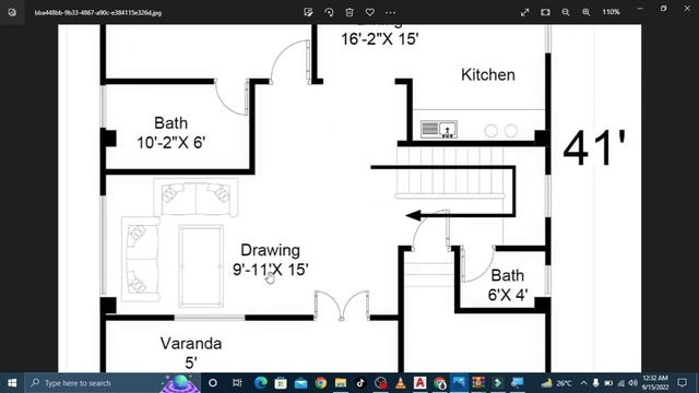How To Draw 32'x41' 2D House Plan In AutoCAD | AutoCAD Drawing | Part-1 | Civil Engineer смотреть онлайн