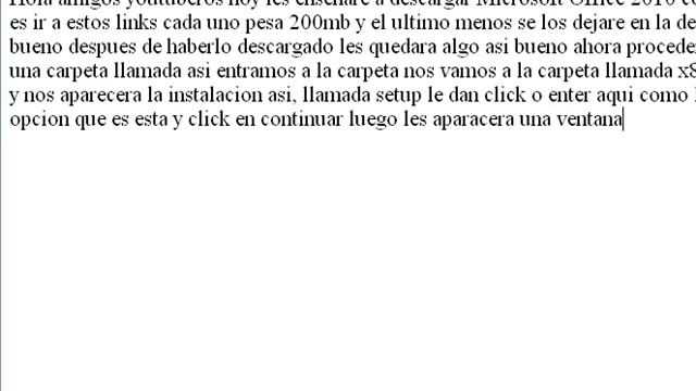 Como Instalar y Descagar Microsoft Office 2010+ Activado(Mediafire) explicado смотреть онлайн