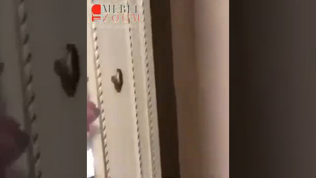 Угловая витрина "Динара" слоновая кость смотреть онлайн