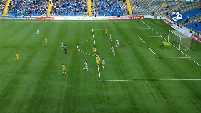 Гол - М. Томасов. Астана - Кайрат 5:0. 11 тур. Чемпионат 2022 смотреть онлайн