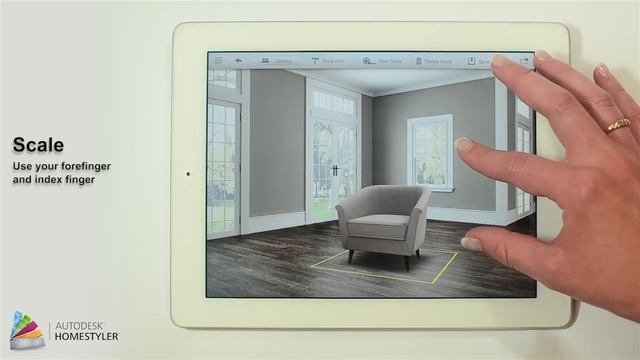 How To Lift/Rotate Design Items With Homestyler