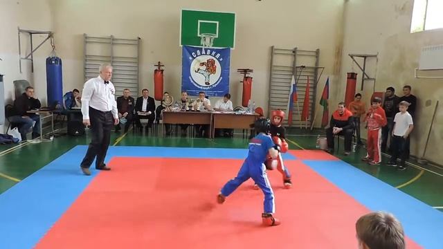 Величко Давид открытое Первентво г. Крымск по кик-боксингу 