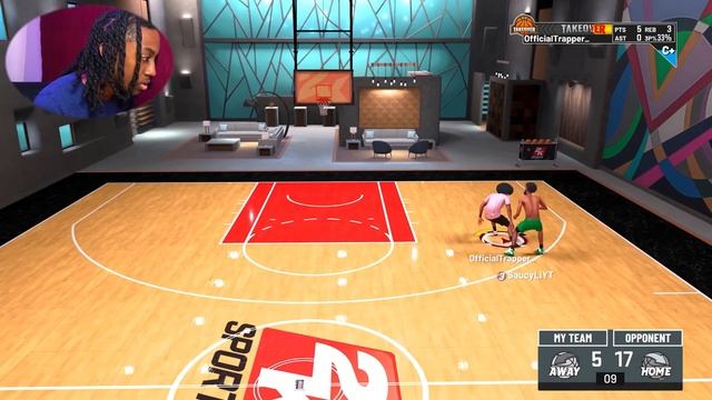 1V1 VS MY LITTLE BROTHER IN NBA 2k21!? *LOSER PUNISHMENT* смотреть онлайн