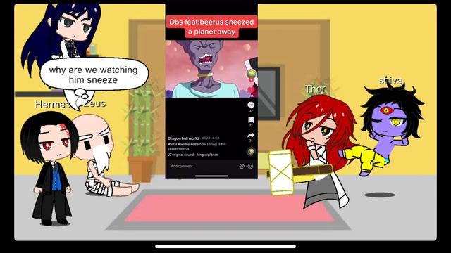 Record of Ragnarok reacts to Lord Beerus￼￼ смотреть онлайн