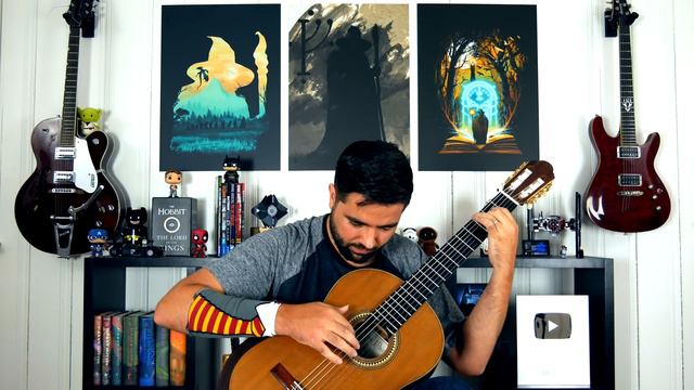 HARRY POTTER vs. THE LORD OF THE RINGS On Guitar смотреть онлайн
