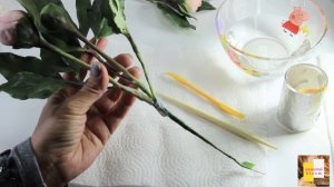 МК Пион махровый из Холодного фарфора 2 часть - мастер Чулпан Хисмеева