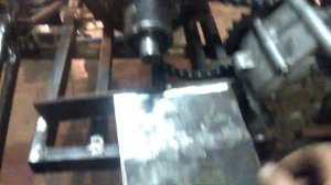 Самодельный снегоход с редуктором от муравья.Опорные подшипники.