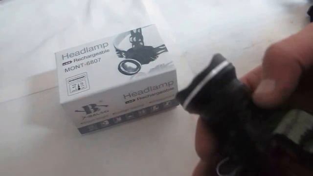 Новинка! Светодиодный аккумуляторный фонарь BL 6807 смотреть онлайн