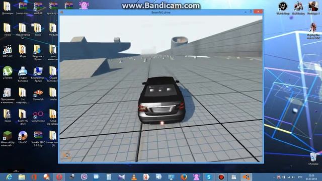 обзор BeamNG.Drive на карте 9-ти спусков смотреть онлайн