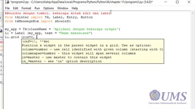 modul 11 - python GUI смотреть онлайн