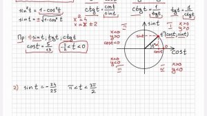Тригонометрия. Основное тригонометрическое тождество. Его применение и сложность. 10-11 классы.