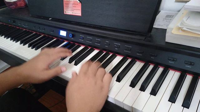 Diavolo's theme on piano! (World's first both hands) смотреть онлайн