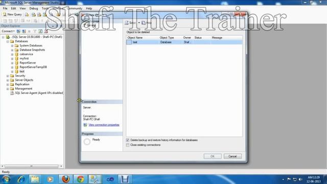 How To Make A Back Up Of SQL Server and Restore смотреть онлайн