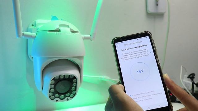 CONFIGURAÇÃO MINI CÂMERA IP SPEED DOME YCC365 PLUS PASSO A PASSO ACESSO 3G, 4G E WIFI