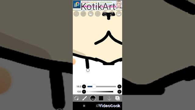 Как нарисовать арт?/ туториал без слов) смотреть онлайн