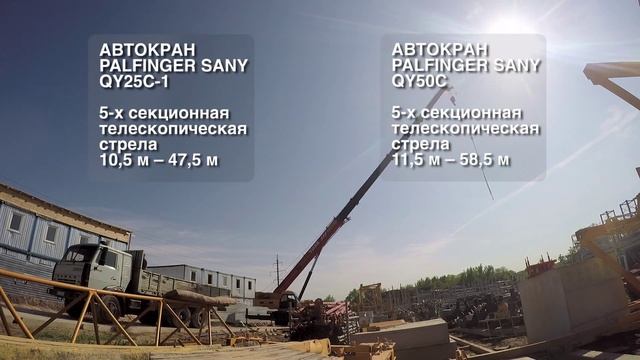 Видео автокрана PALFINGER SANY (RU)