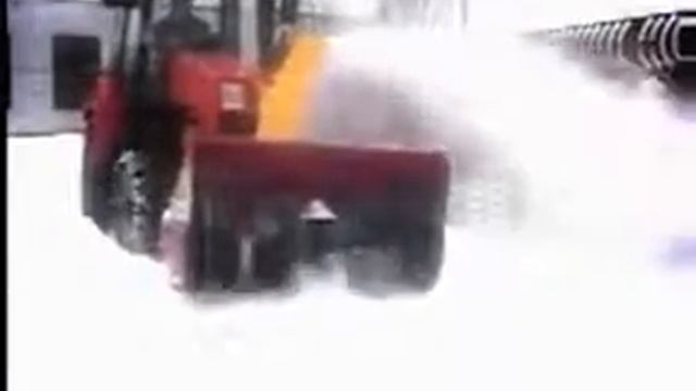 Тракторный шнекороторный снегоочиститель СТ 1500 для трактора МТЗ Беларус 320 смотреть онлайн