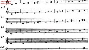 Сольфеджио 3 класс Калинина ОТВЕТЫ Страница 15 ИНТЕРВАЛЫ