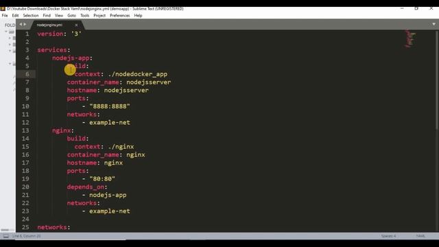 NodeJs Nginx Reverse Proxy Docker Compose | Node js Nginx Tutorial | Thetips4you смотреть онлайн