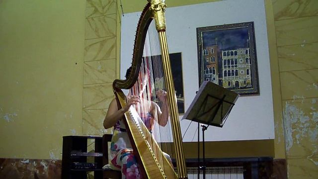 Bonassola: Festival Paganiniano Lisetta Rossi all'arpa. смотреть онлайн