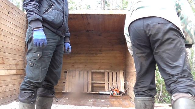 Стройка избы. Часть 2 смотреть онлайн