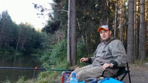 Рыбалка в Удмуртии. Пруд в деревне Каменное.