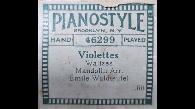WALDTEUFEL Violettes, Op.148 PIANOSTYLE 46299 смотреть онлайн
