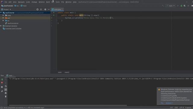 Hello World - Java Tutorial Course For Beginners #1 смотреть онлайн