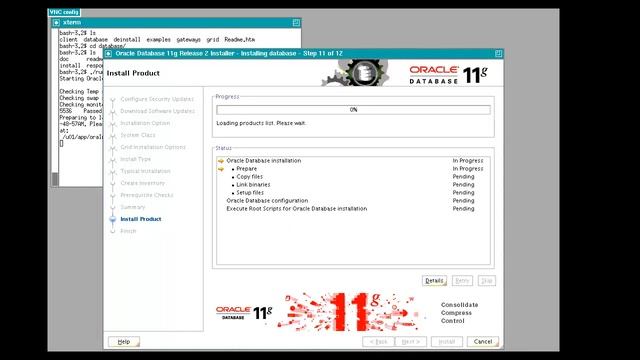 Oracle On Track Install Video 02-Installing the Database смотреть онлайн